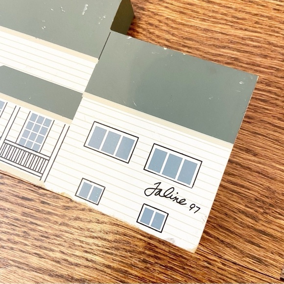 The Cat’s Meow | Vintage 1994 Amish Craftsman Series Millers Dry Goods Wooden - Picture 4 of 8